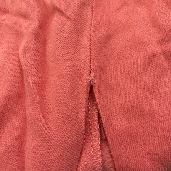 Lovers + Friends Pink Strapless Dress High Slit Maxi Extra Extra Small XXS - Picture 10 of 11